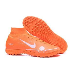 Kopačky Pánské Nike Mercurial SuperflyX 6 Elite TF – oranžově bílá